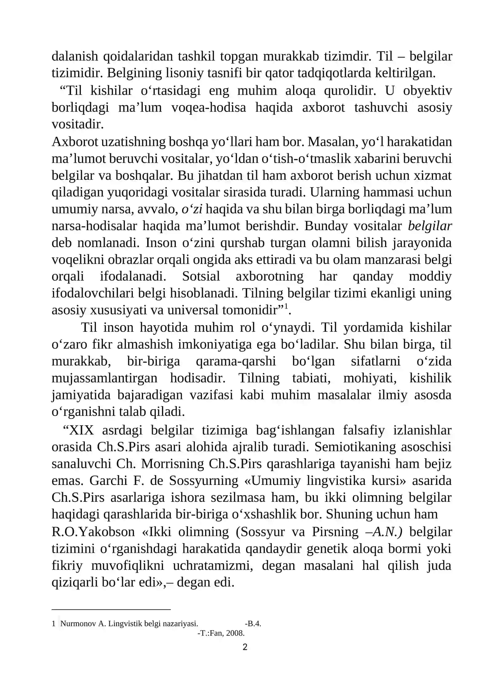 TIL – RAMZLAR TIZIMI 2