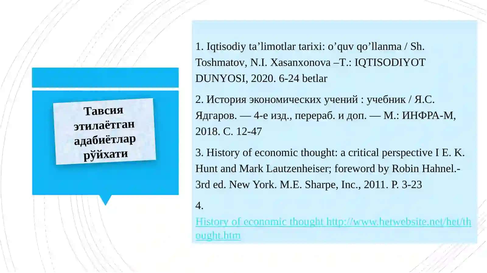 1-мавзу.Фаннингпредметиваўрганишусуллари 2