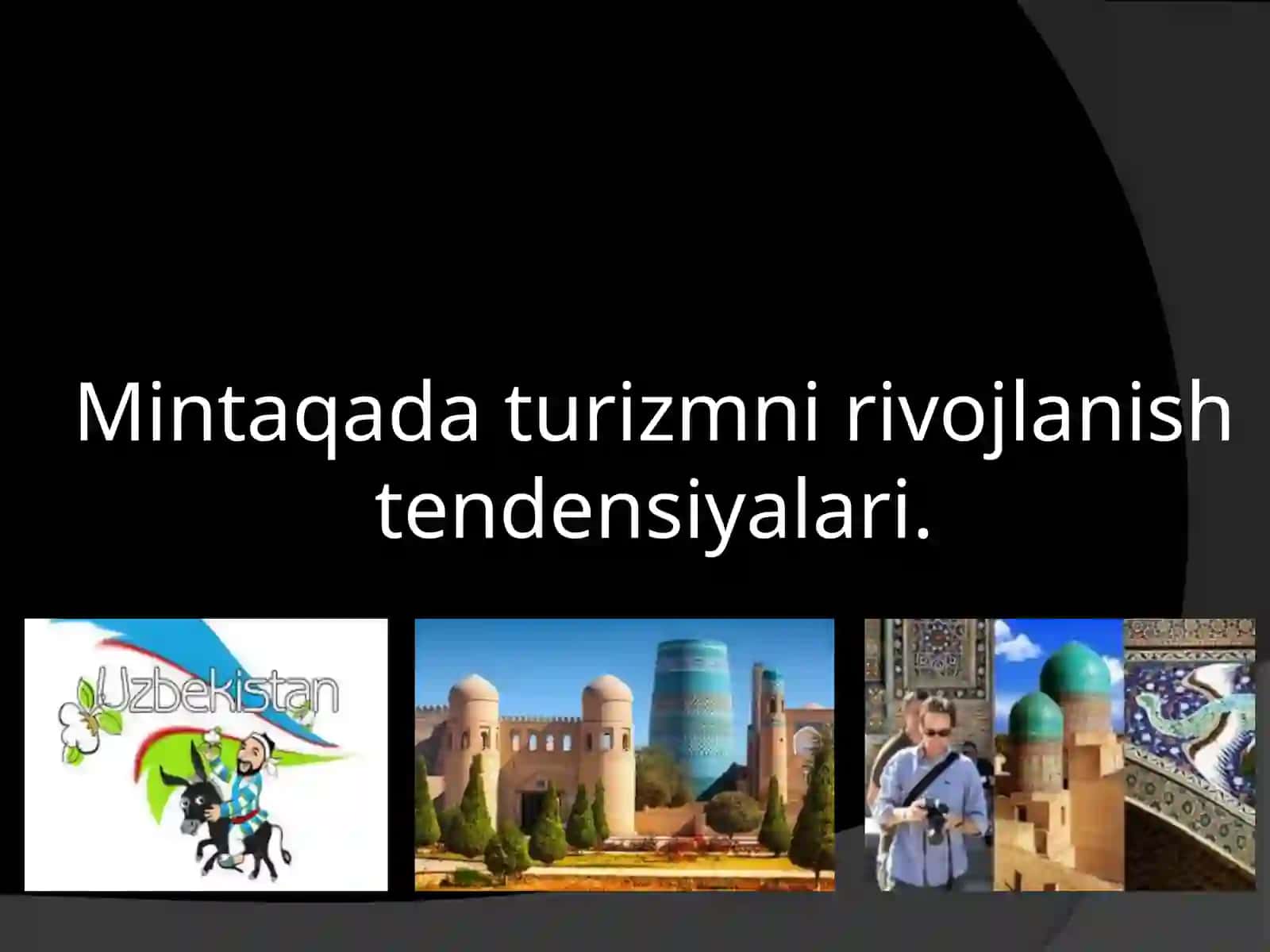 Mintaqaviy turizm fanidan taqdimotishi 2