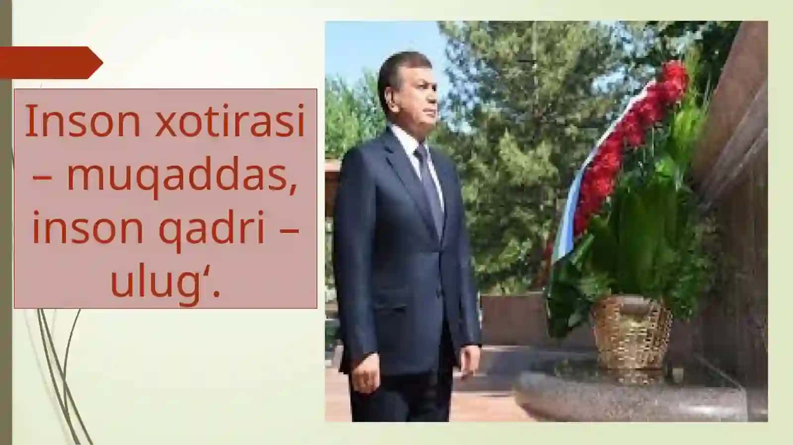 Xotira-ulug’ qadriyat 2