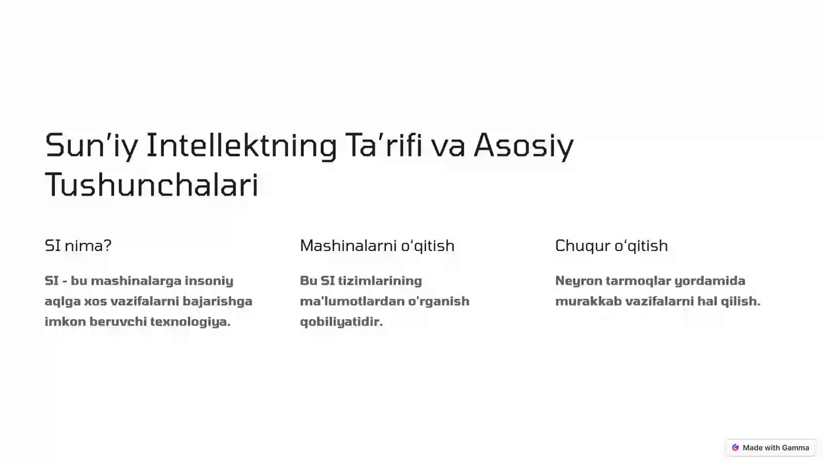 Insoniyat va Sun’iy Intellekt: Kelajak Sari 2