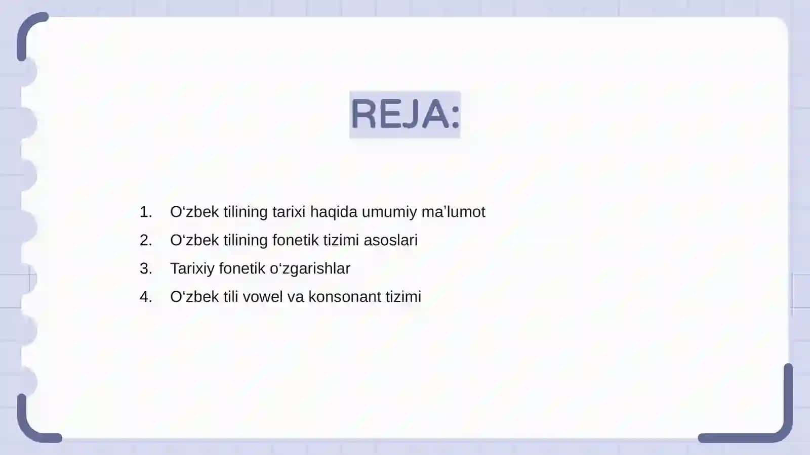 O‘zbek tili tarixiy fonetikasi 2