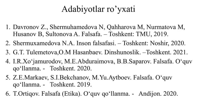 Antik davr falsafasi 2