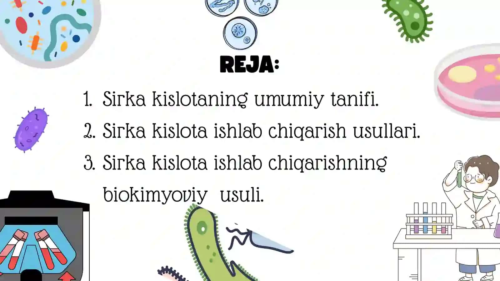 SIRKA KISLOTA ISHLAB CHIQARISH 2