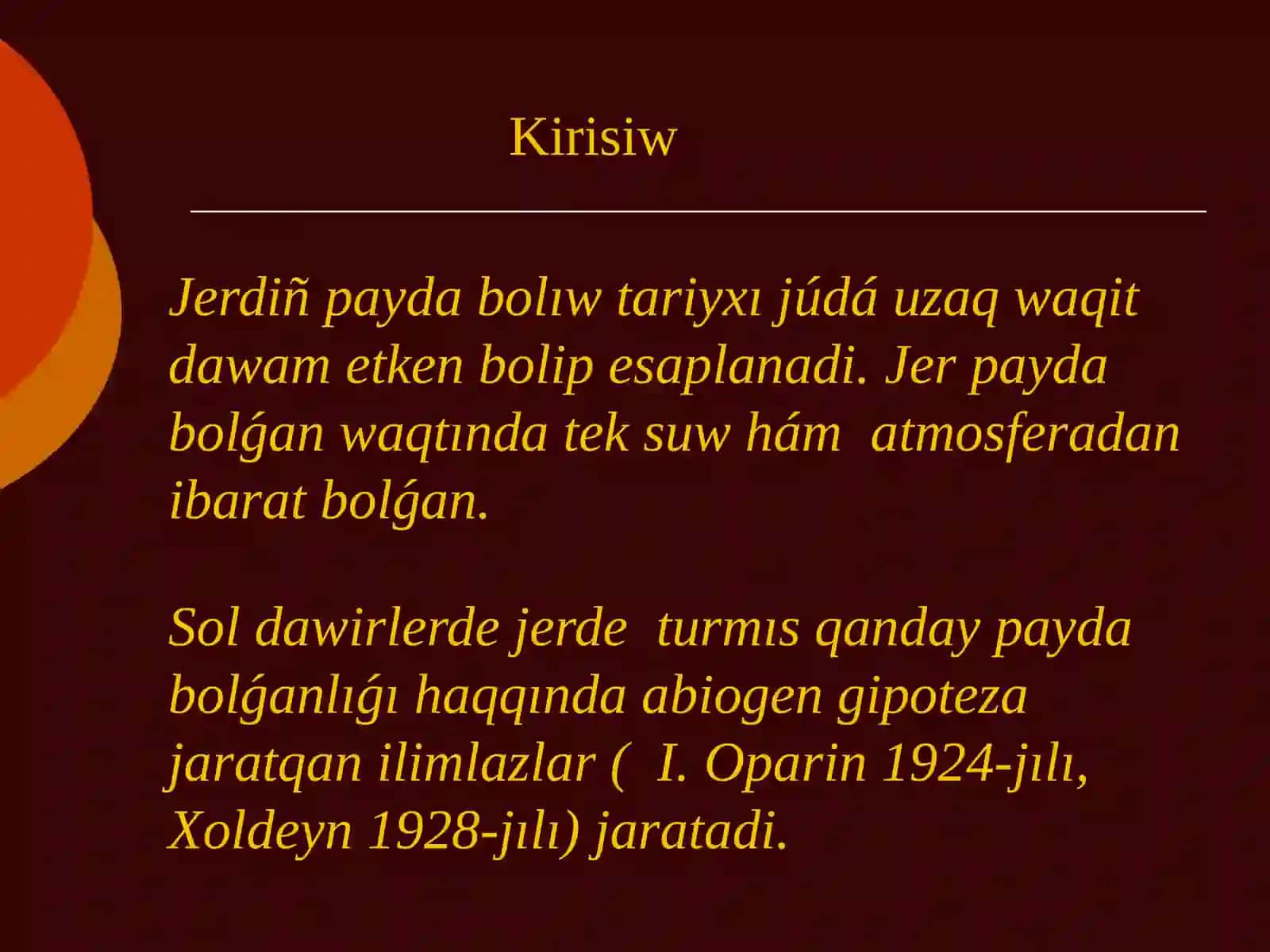 Primatlardin tiykargʻi evolyuciyaliq basqishlari 2