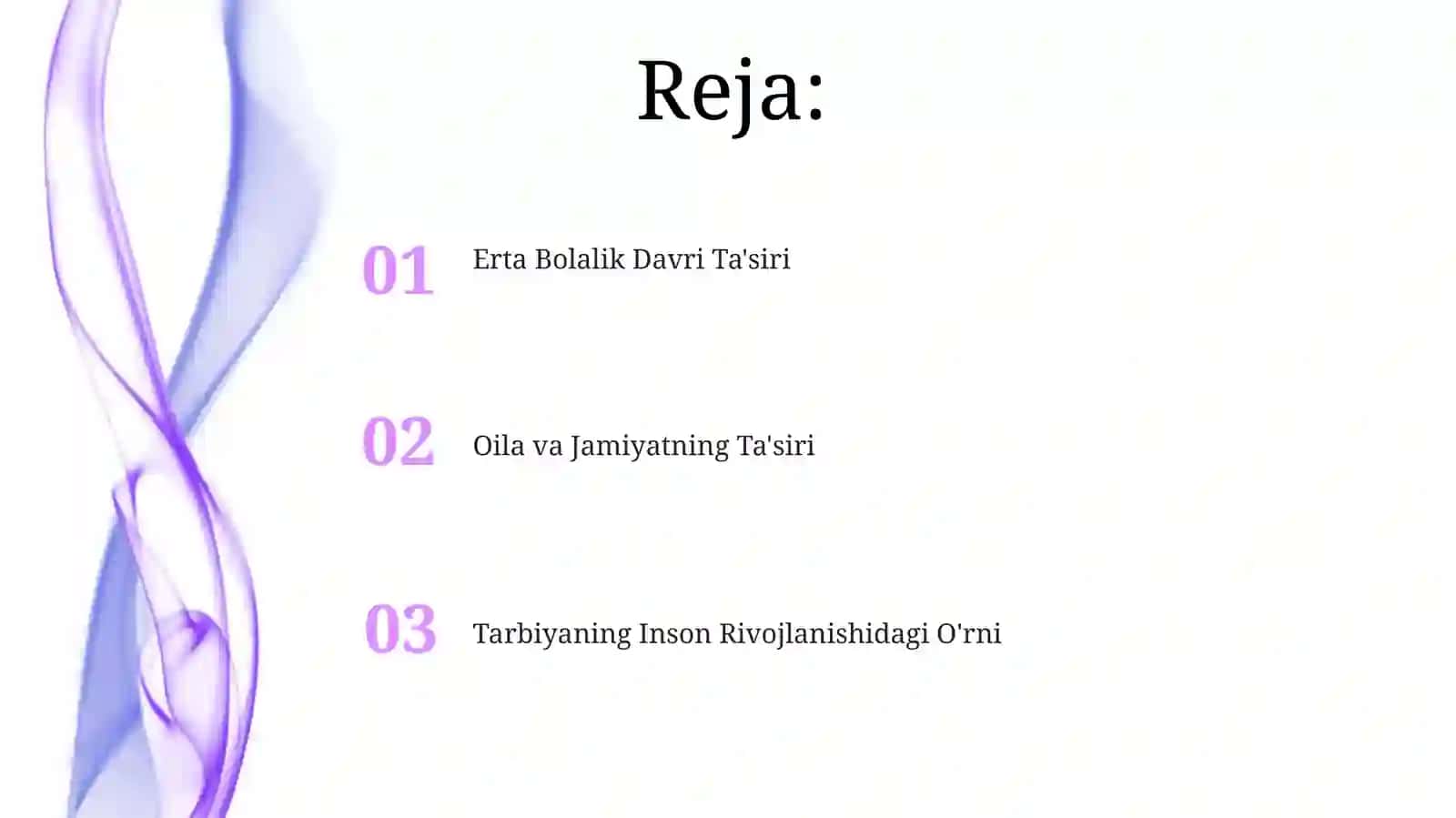Erta Bolalik Davri Ta'siri 2