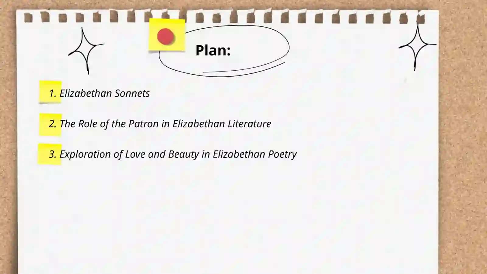 Elizabethan Sonnets 2