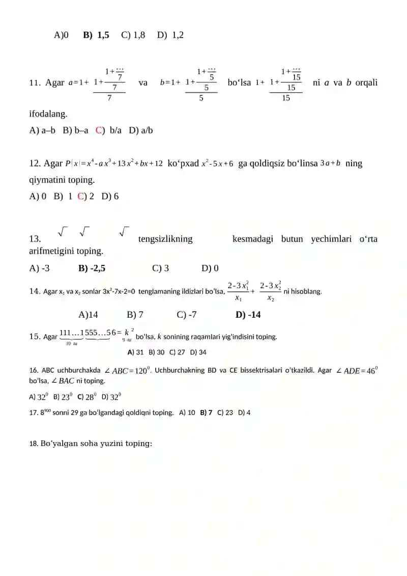 ABCD parallelogram 2