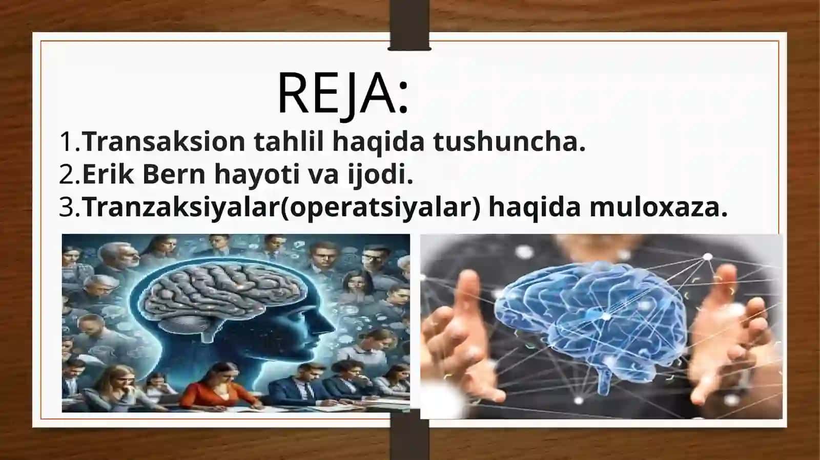 Transaktanaliz 2