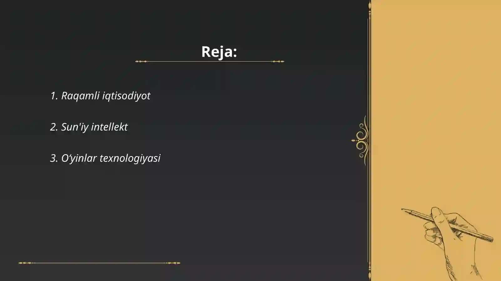 Raqamli iqtisodiyot 2