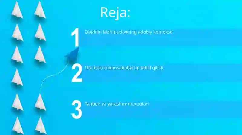 "Ota nega farzandiga tanbeh beradi" 2