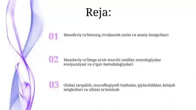 Jahondamasofaviy ta'limning rivojlanishi 2