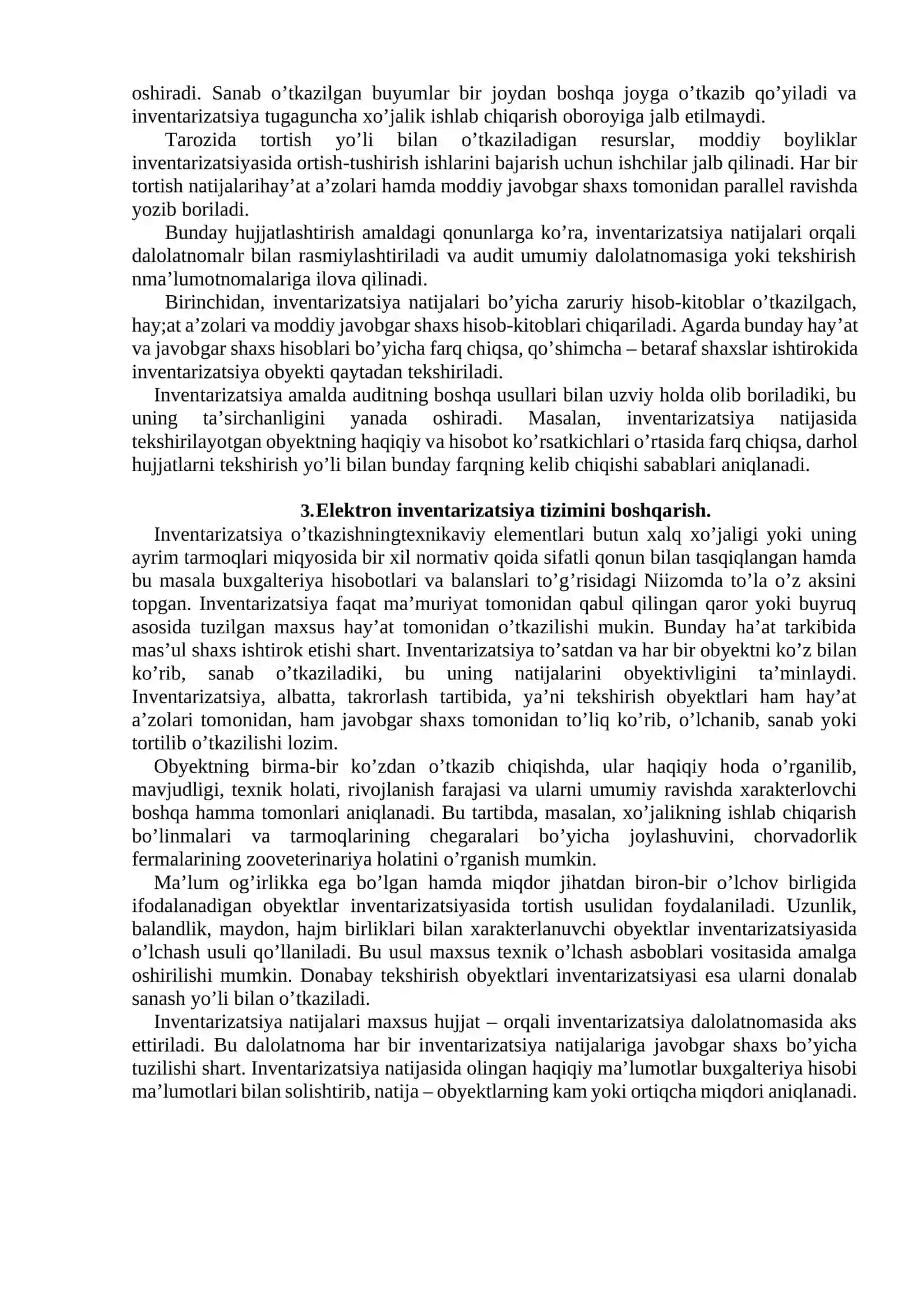 Inventarizatsiyani boshqarish 2