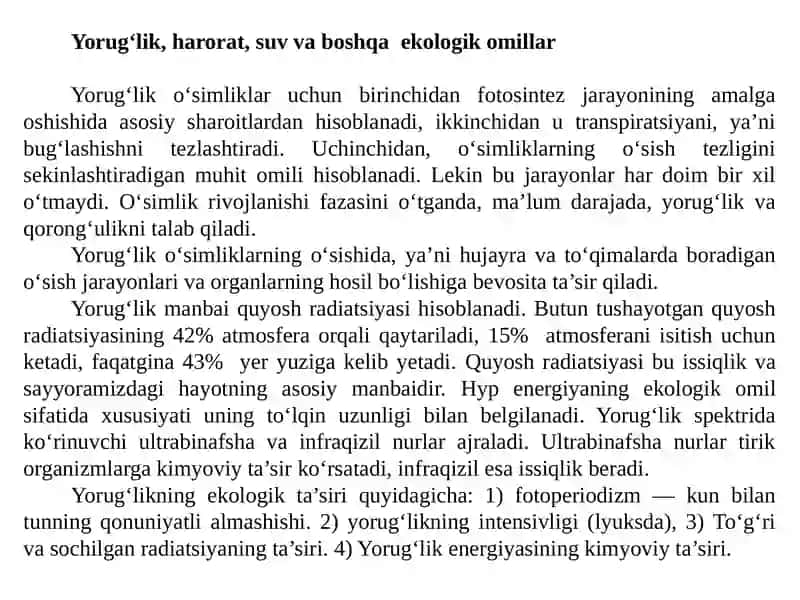 Muhit va ekologikomillar 2