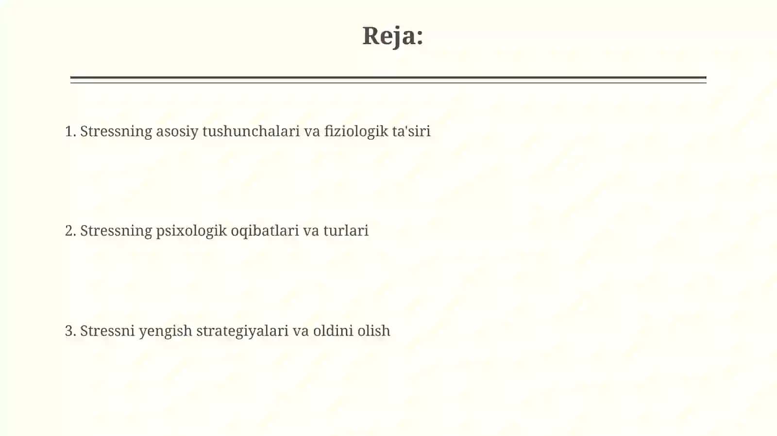 Stress psixologiyasi 2