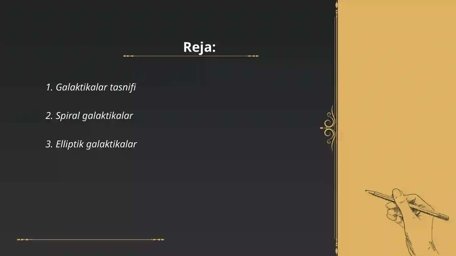 Galaktikalar turlari va Xabbl kaamertoni 2