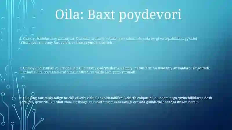 Mening Oilam-Mening Baxtim 2