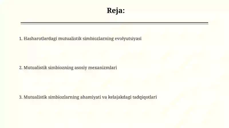 Simbiozning ta'riflari va turlari 2