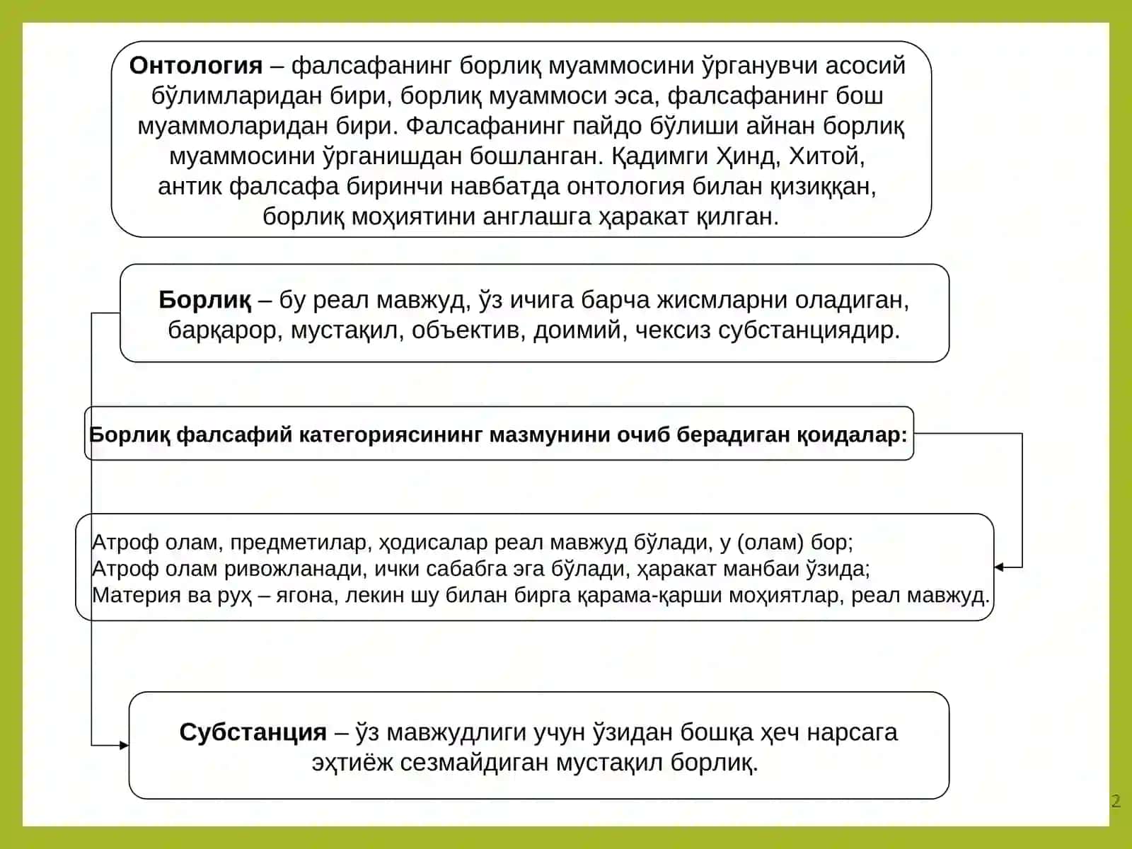 Онтология 2