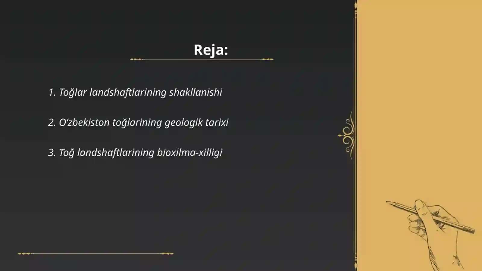 Òzbekistoon toğ landshaftlari 2