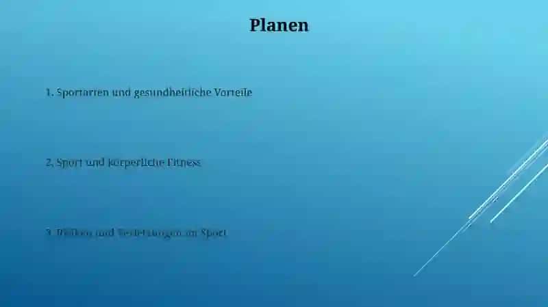 Sport und Gesundheit 2