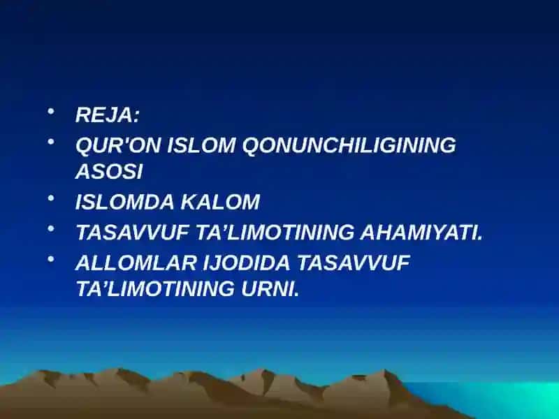 IsIom va Kalom falsafasi 2