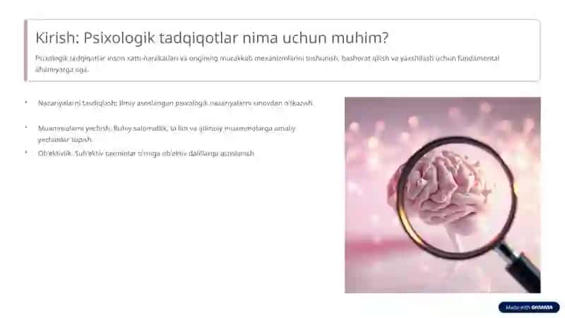 Ilmiy Psixologiyaning Asoslari 2