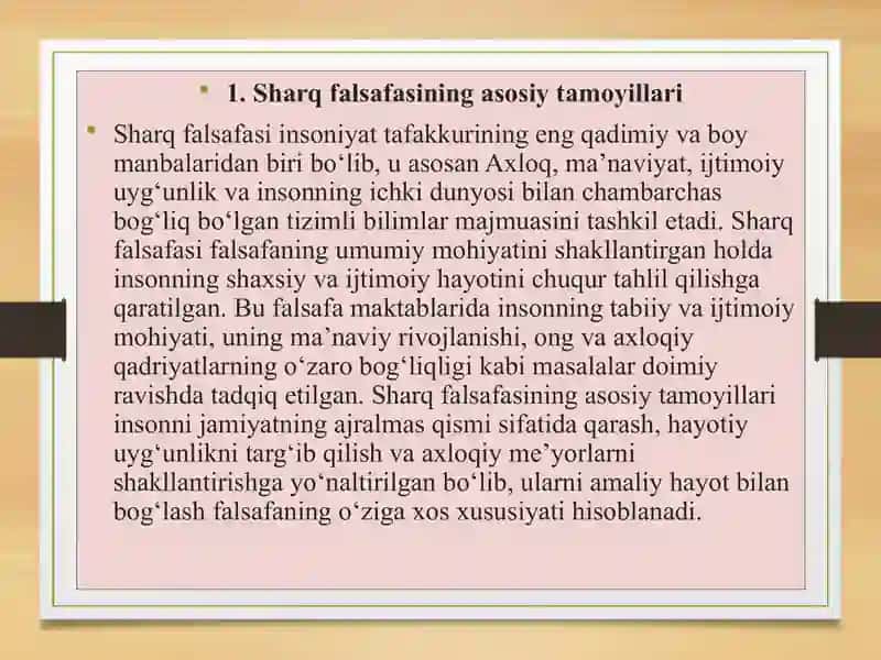 SHARQ FALSAFASI VA UNING IJTIMOIY TARAQQIYOTDAGI ROLI 2