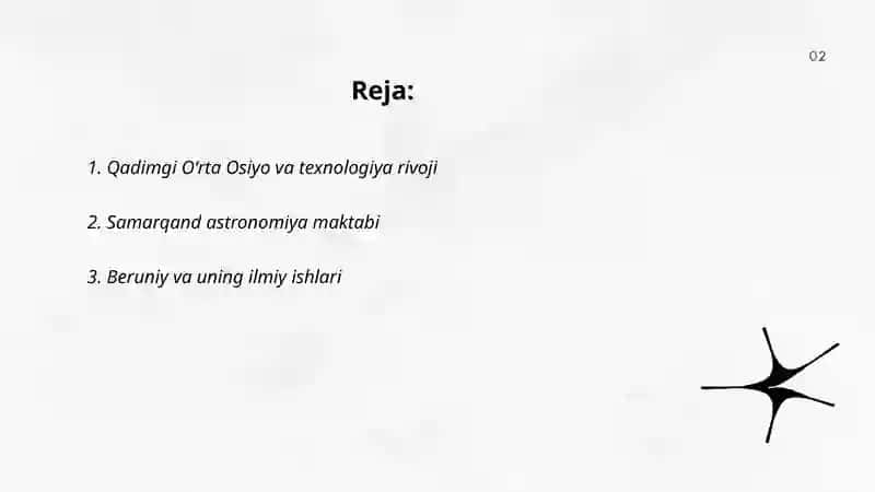 Oʻrta osiyoda Texnalogiya fanining tarkib topishi 2