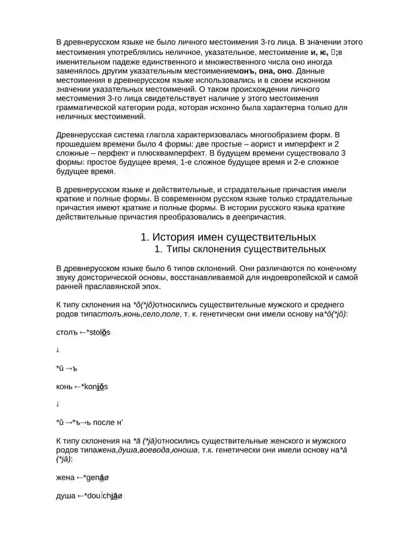 Историческая морфология 2