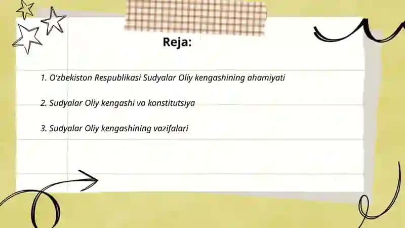 O‘zbekiston Respublikasi Sudyalar Oliy kengashi 2