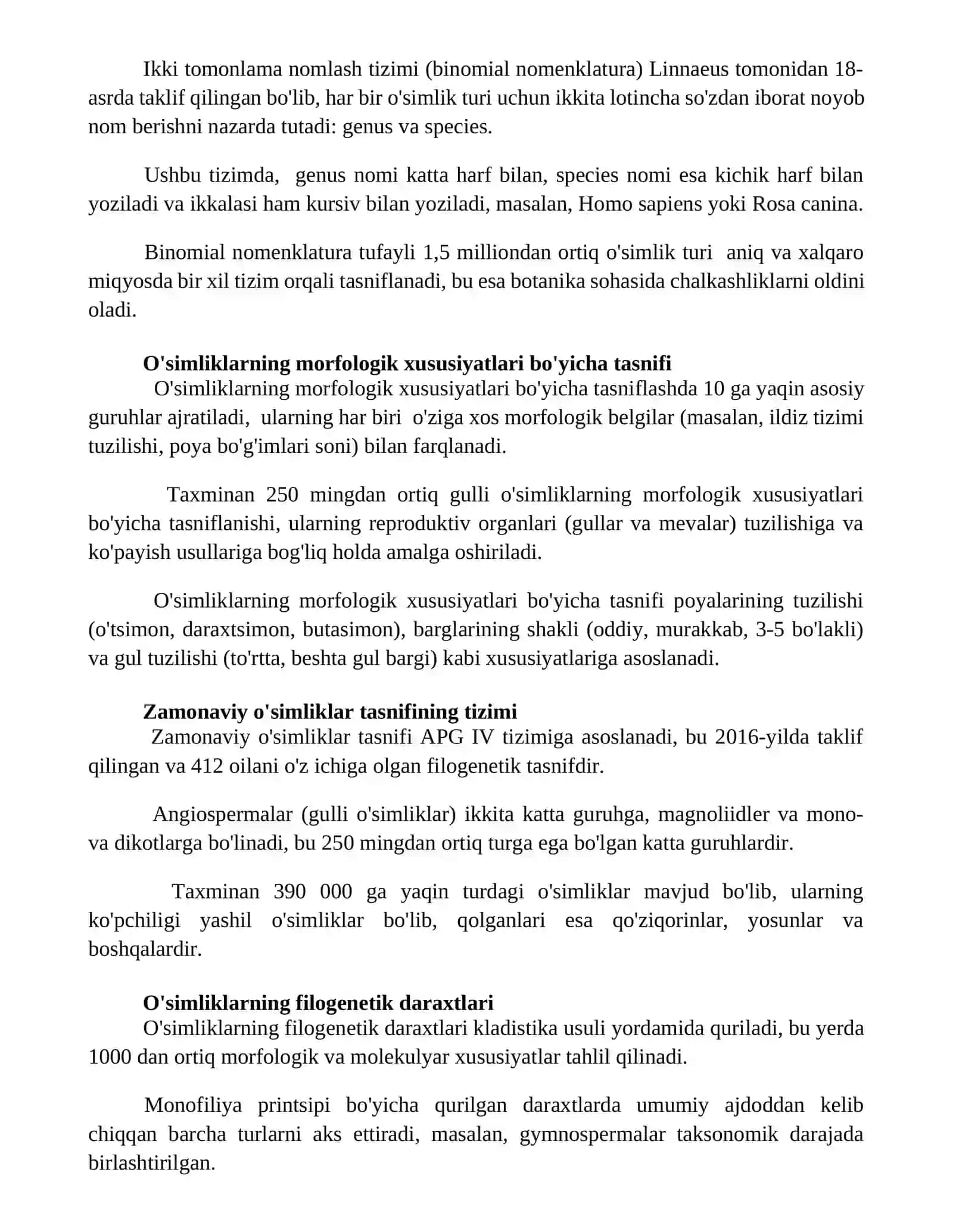 O'simliklar ekologik xususiyatlari 2