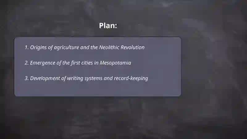 Origins of Agriculture and the Neolithic Revolution 2