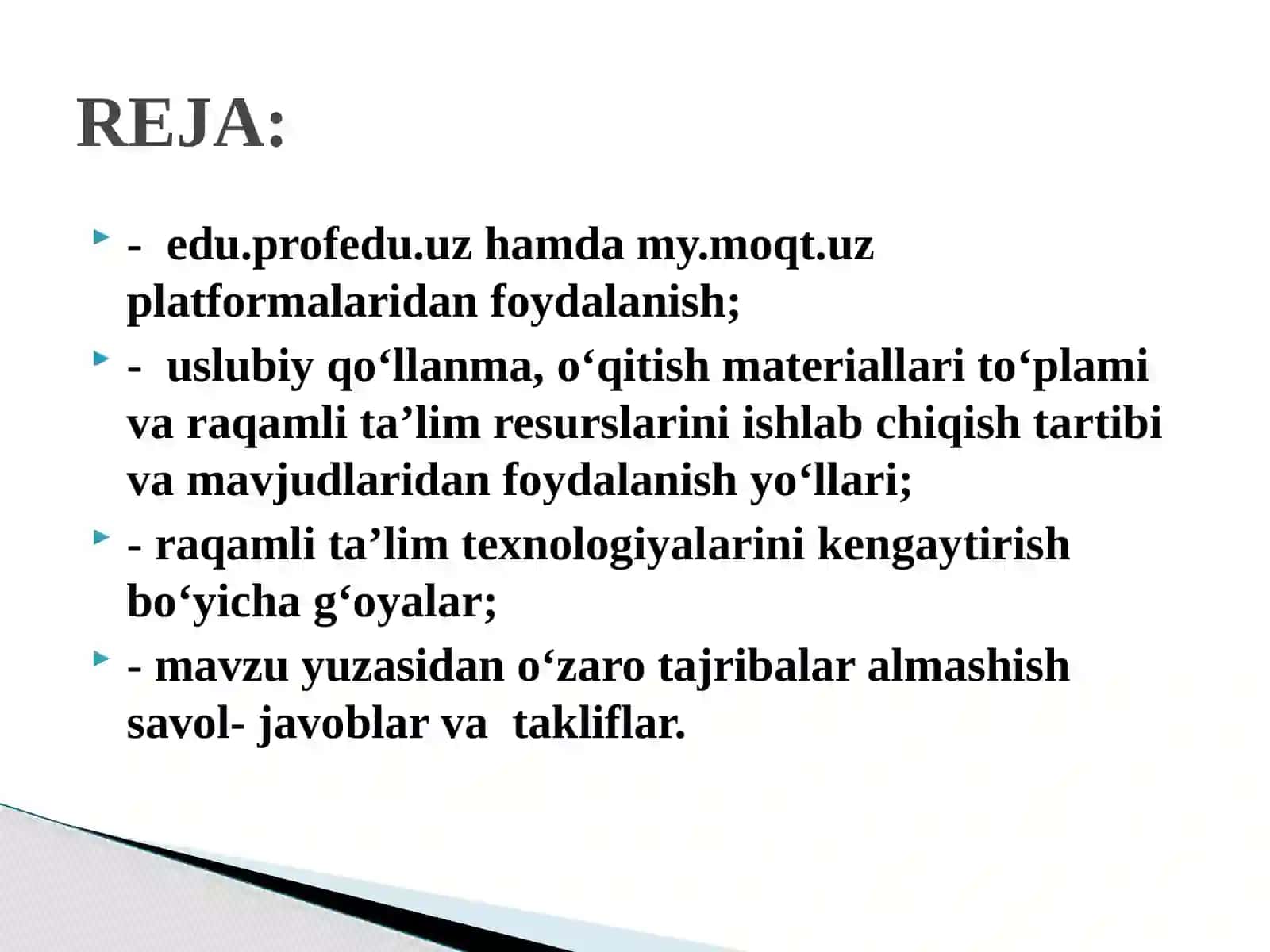 Metodik yordam 2