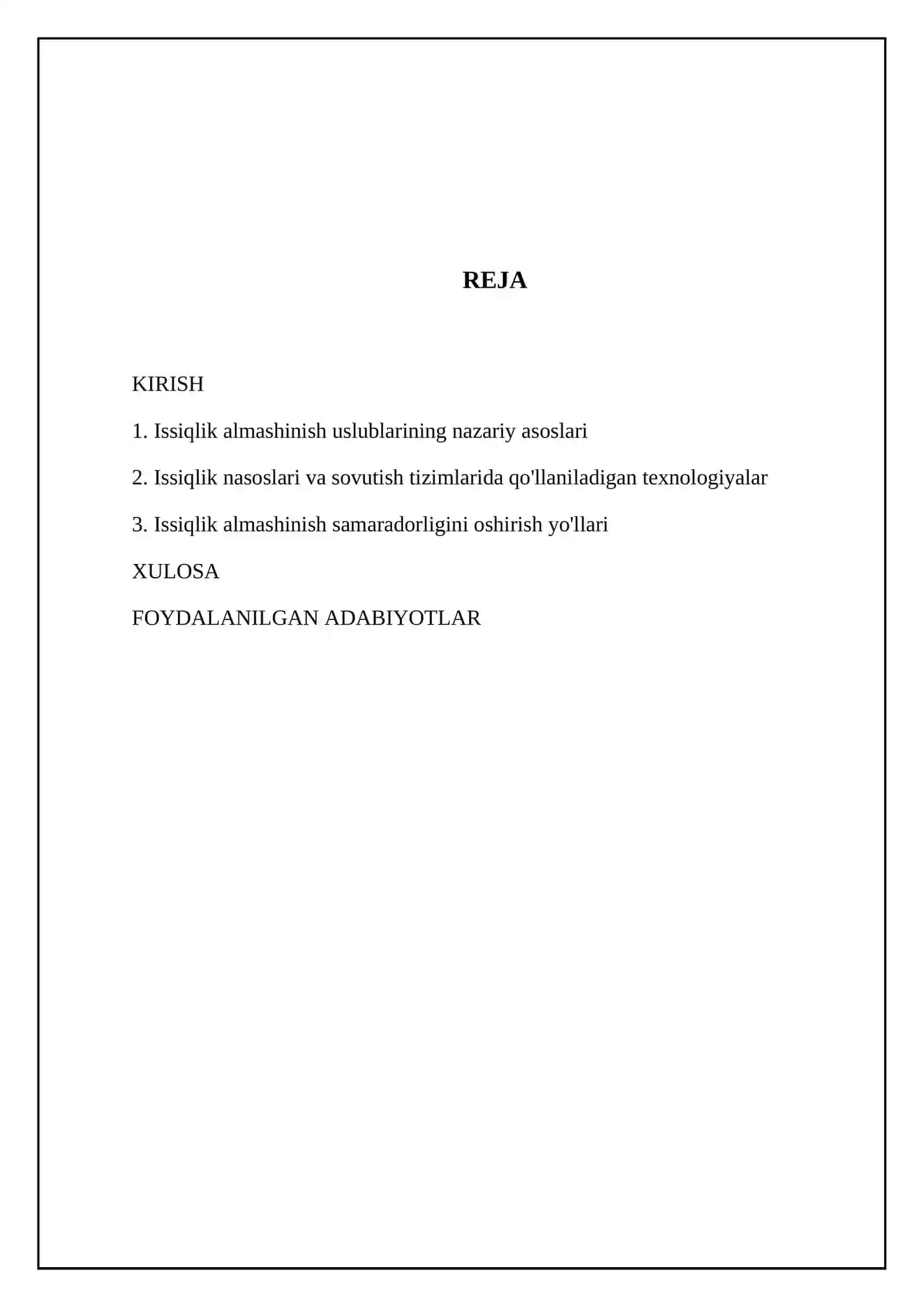 Issiqil almashinish uslublari 2