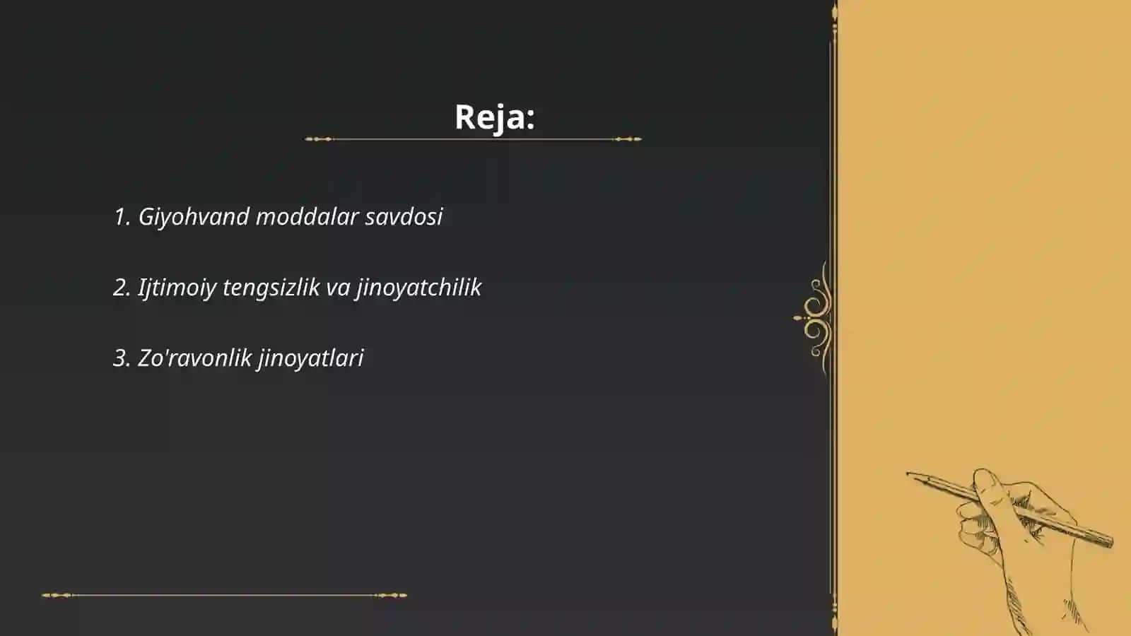 Giyohvand moddalar savdosi 2
