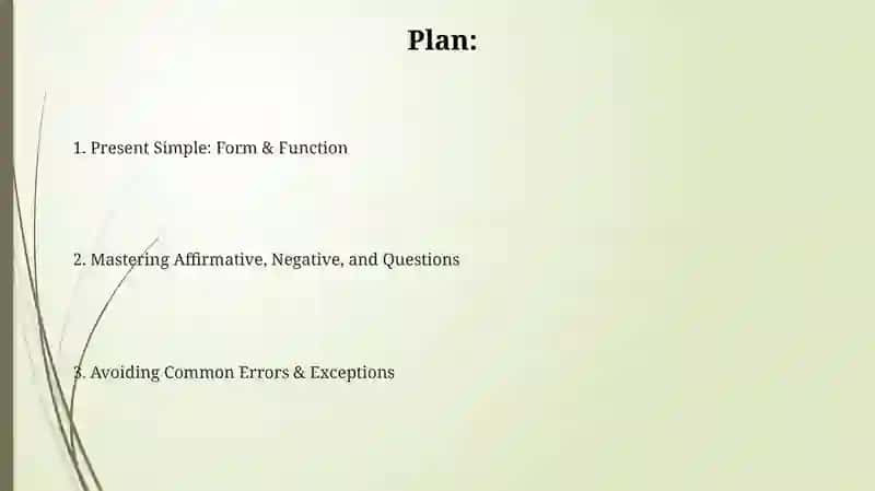 Present simple zamon 2