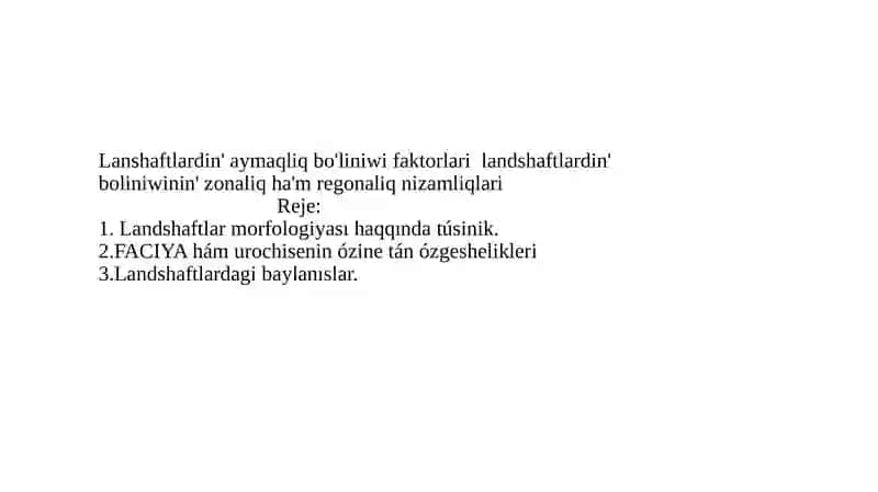 Geografiya ta`limi 2