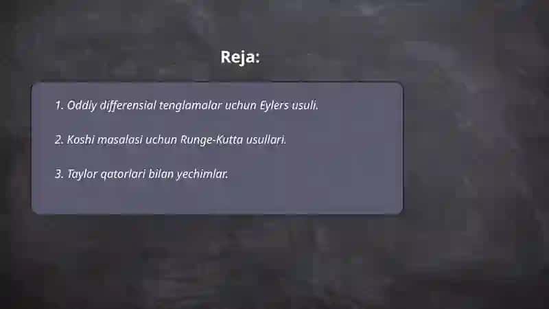 Eylers usuli 2