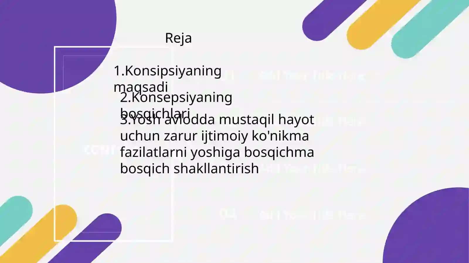 MILLIY TARBIYA KONSIPSIYASI 2
