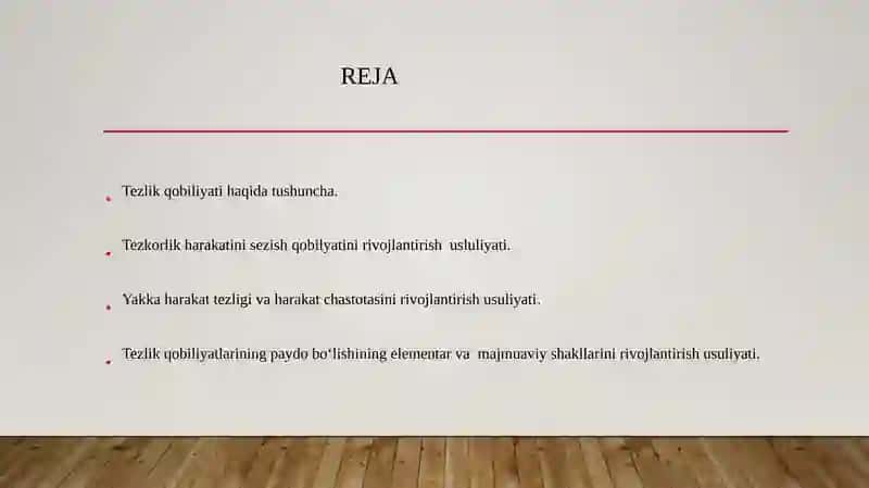 Tezkorlik Qobiliyatini Tarbiyalash 2