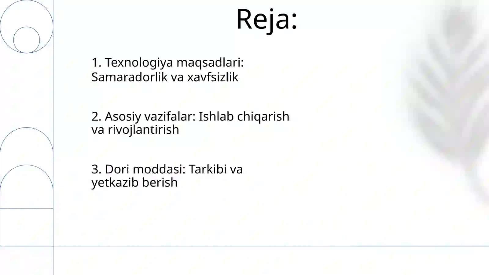 Farmasevtika tehnologiyasi mohiyati maqsadi va vazifalari 2