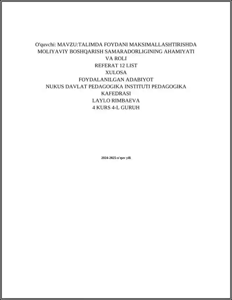 Pedagogik jamoaning tuzilmasi 2