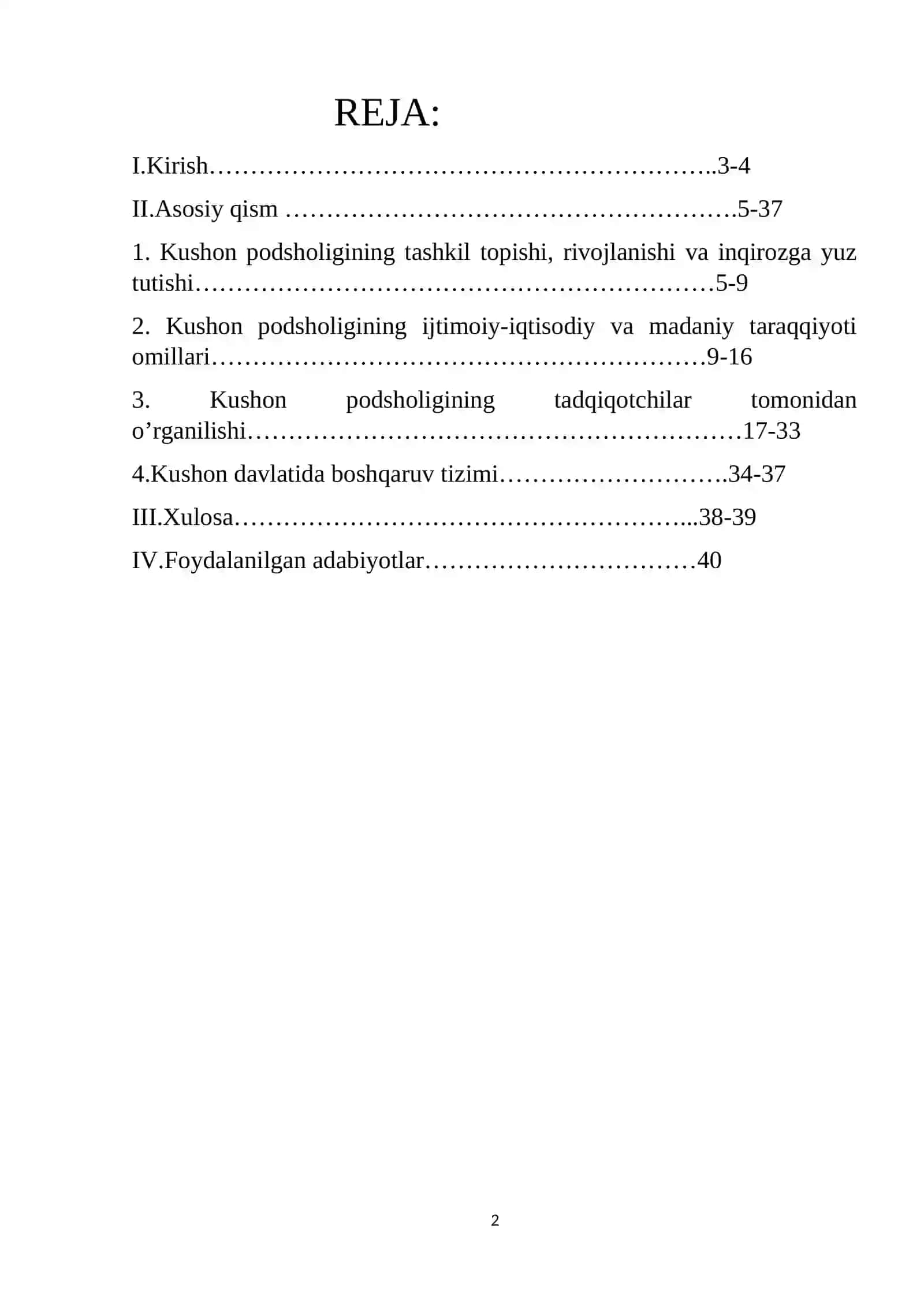 Kushonlar podsholigi davrida boshqaruv 2