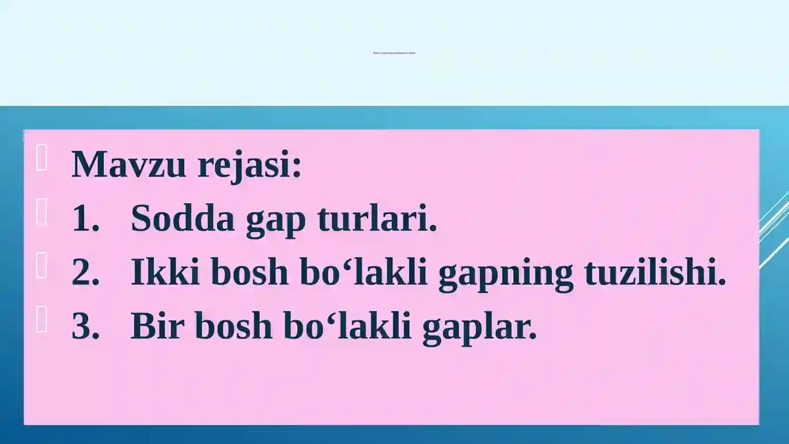 Gaplarning tuzilishiga ko‘ra turlari 2