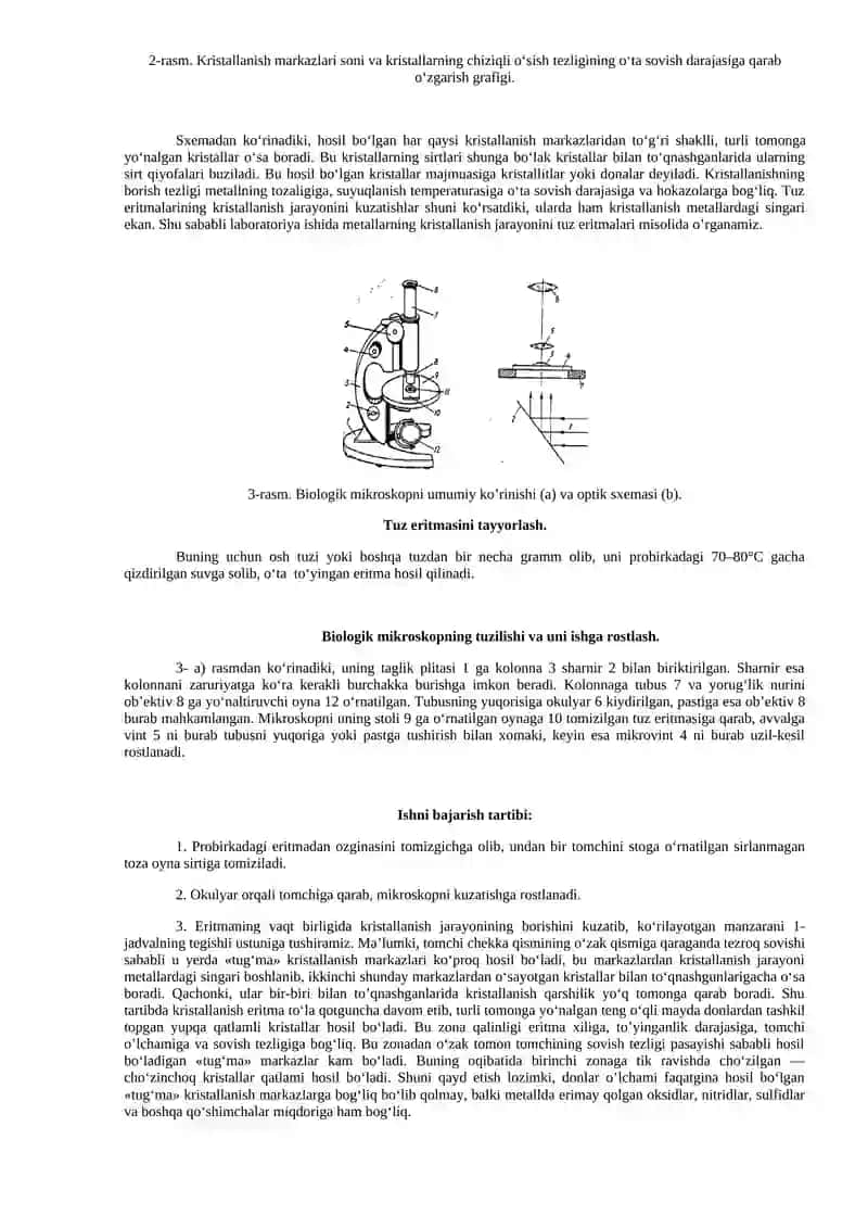 METALLAR VA ULAR QOTISHMALARINING KRISTALLANISH JARAYONI 2