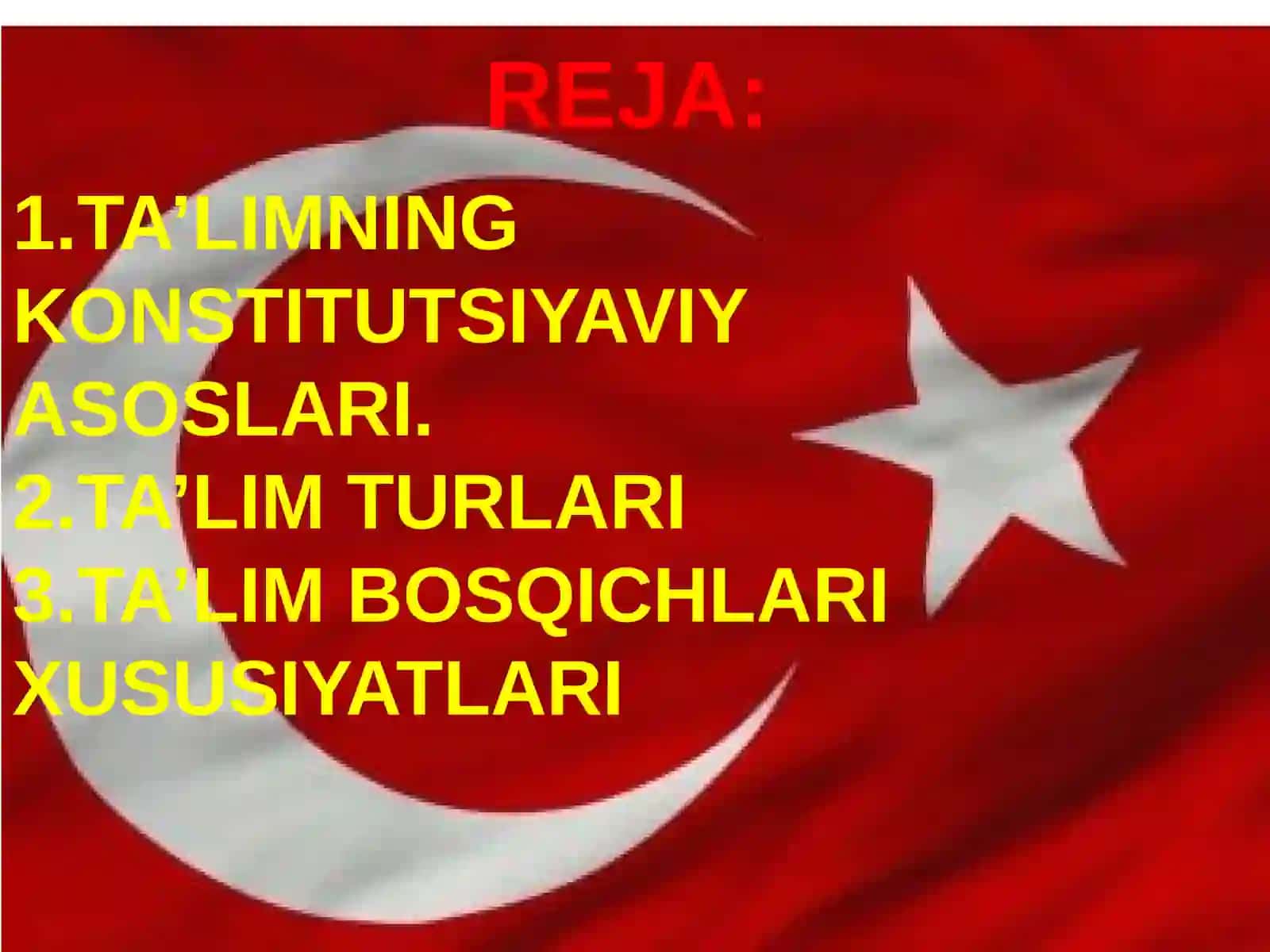 Turkiyata’limtizimi 2