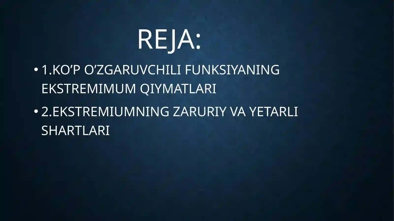 Funksiyalar va ikki ta’lim 2