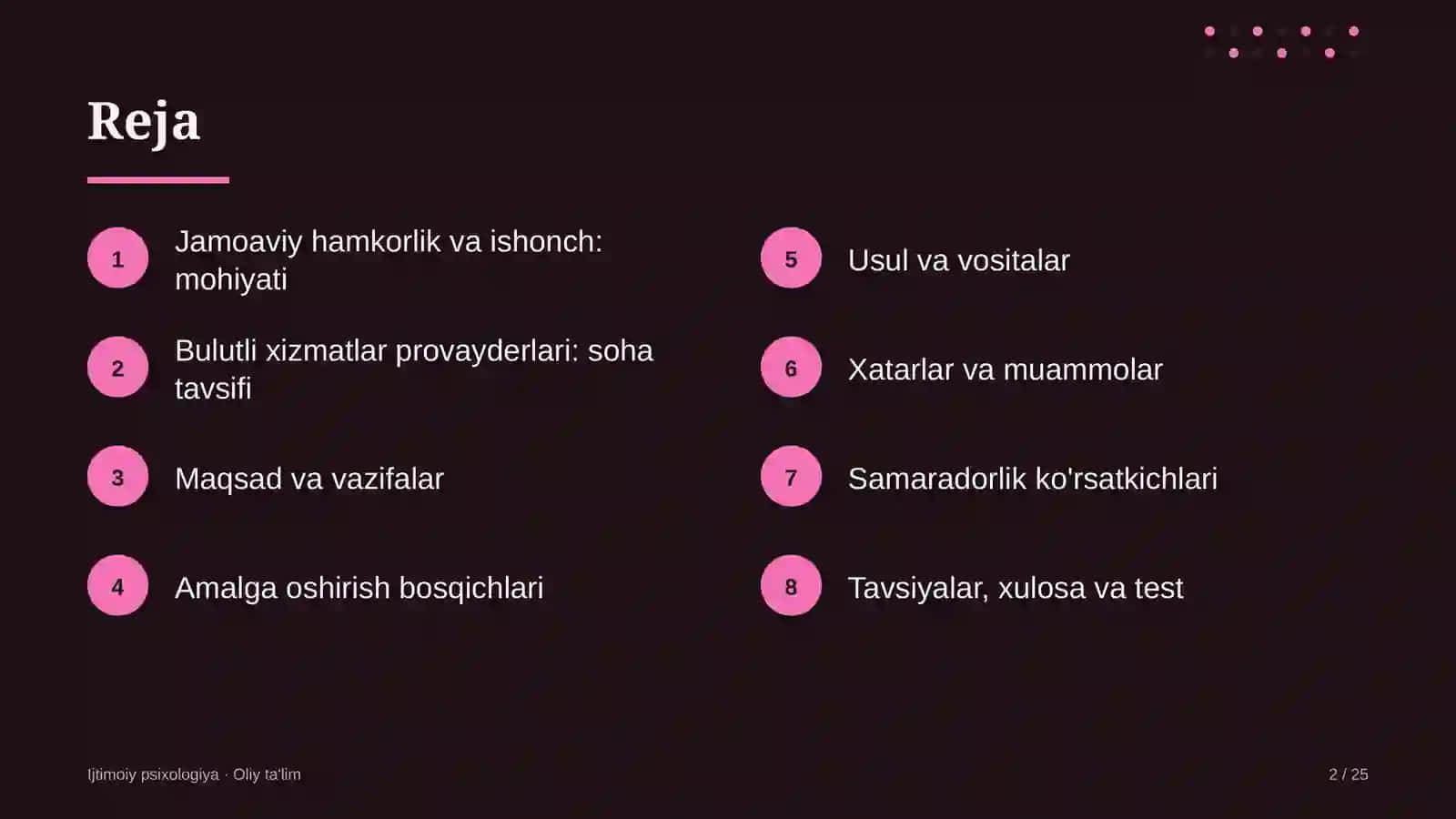 Bulutli xizmatlar provayderlarida jamoaviy hamkorlik va ishonch 2