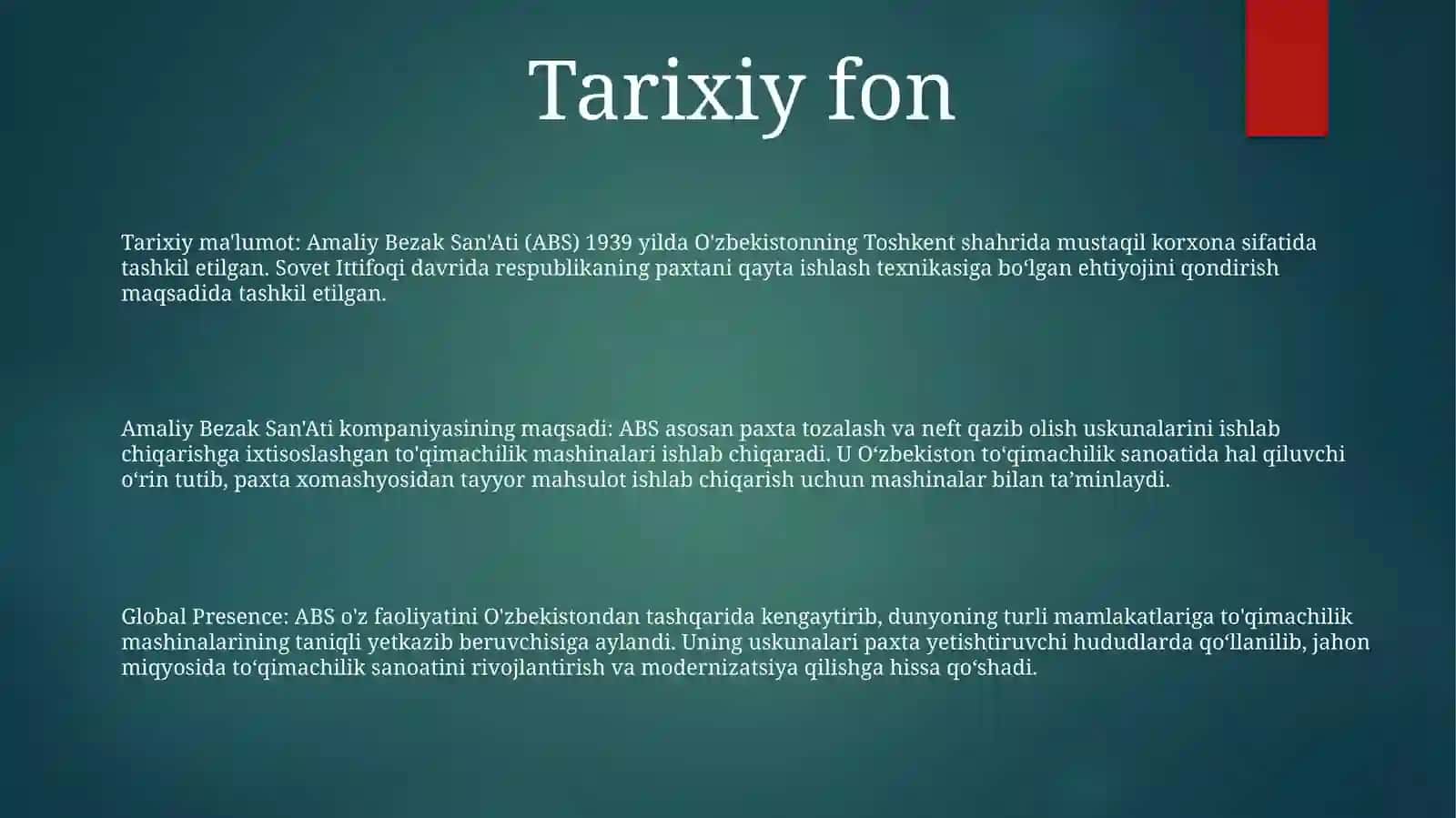 Amaliy BezakSan'Ati 2
